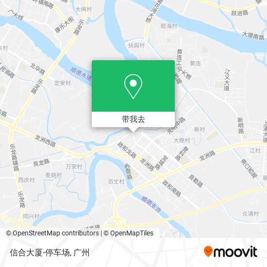 信合大厦-停车场地图