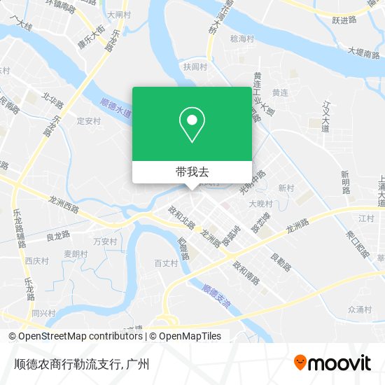 顺德农商行勒流支行地图