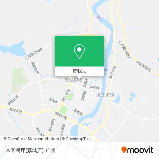 常客餐厅(荔城店)地图