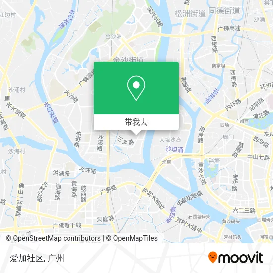 爱加社区地图