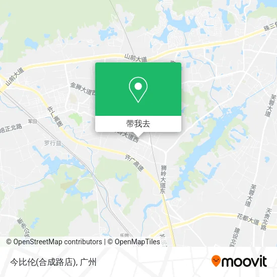 今比伦(合成路店)地图
