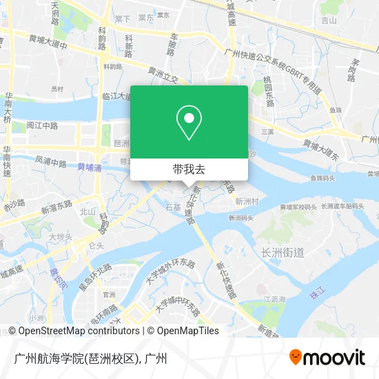 广州航海学院(琶洲校区)地图