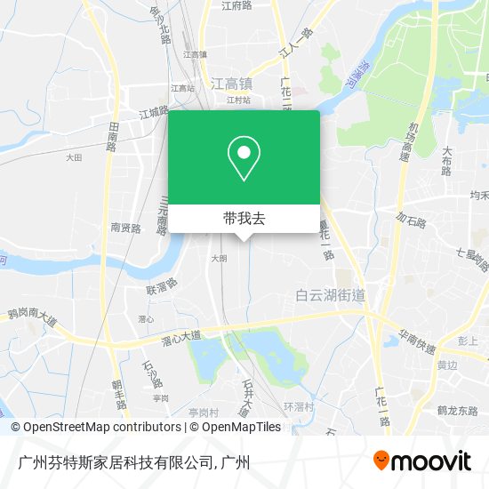 广州芬特斯家居科技有限公司地图