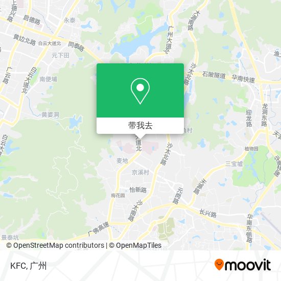 KFC地图