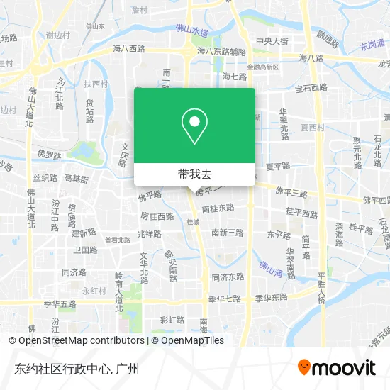 东约社区行政中心地图