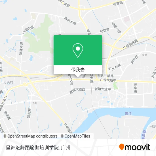 星舞魅舞蹈瑜伽培训学院地图