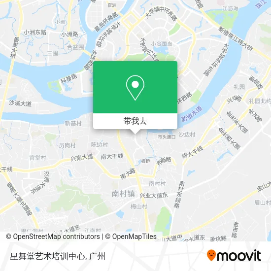 星舞堂艺术培训中心地图