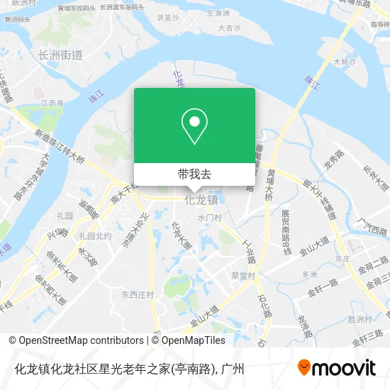 化龙镇化龙社区星光老年之家(亭南路)地图