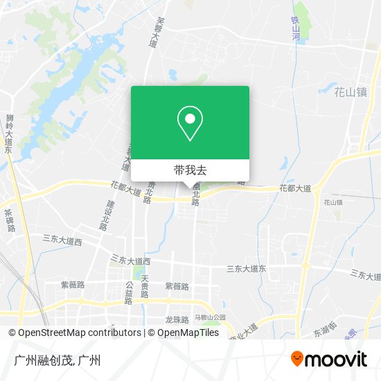 广州融创茂地图