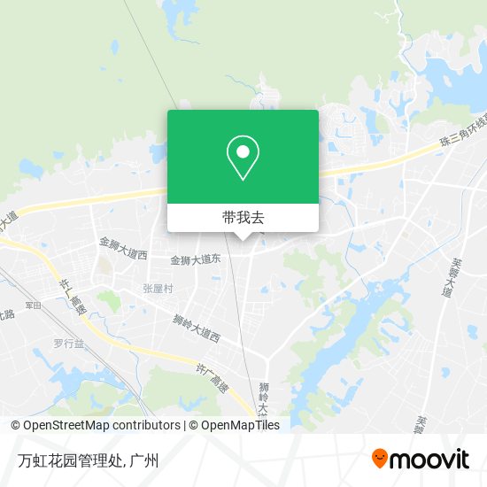 万虹花园管理处地图