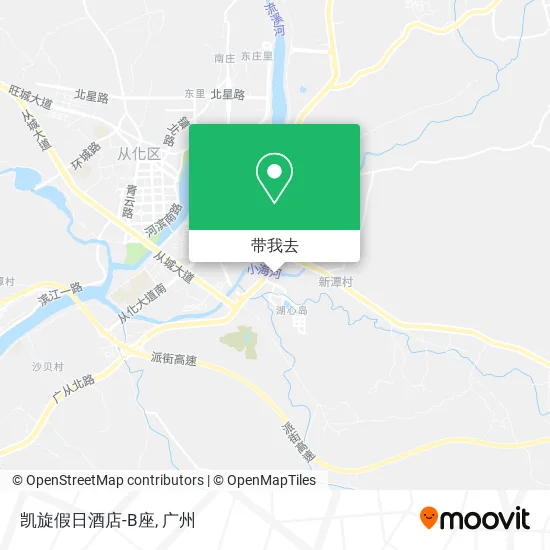 凯旋假日酒店-B座地图