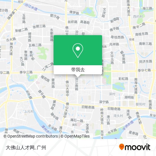 大佛山人才网地图