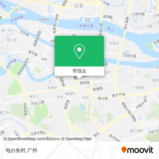 电白鱼村地图