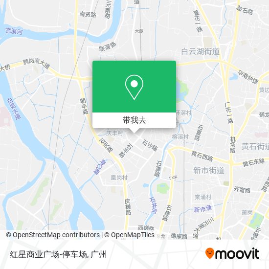 红星商业广场-停车场地图