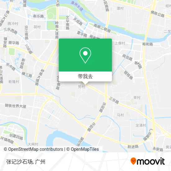 张记沙石场地图