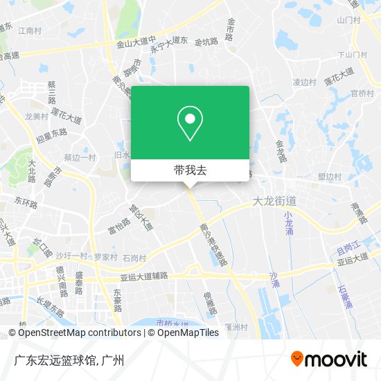广东宏远篮球馆地图