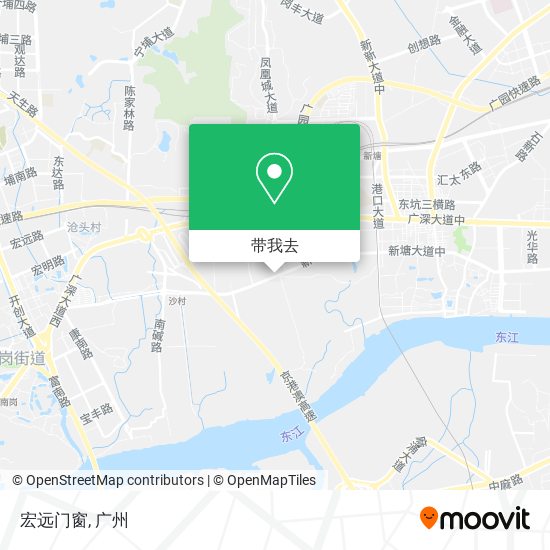 宏远门窗地图
