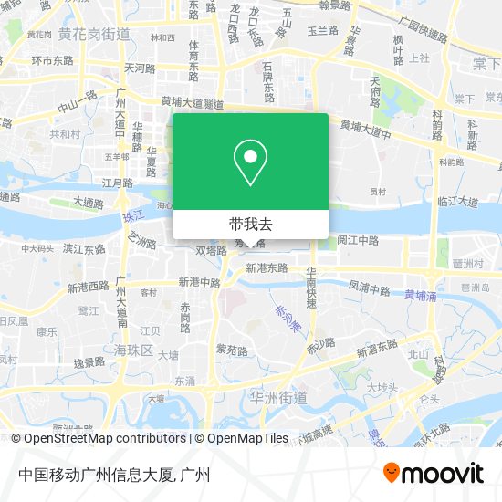 中国移动广州信息大厦地图
