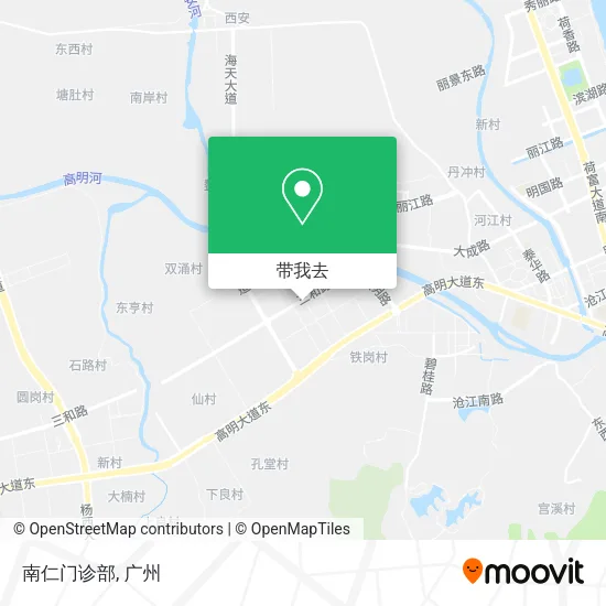 南仁门诊部地图