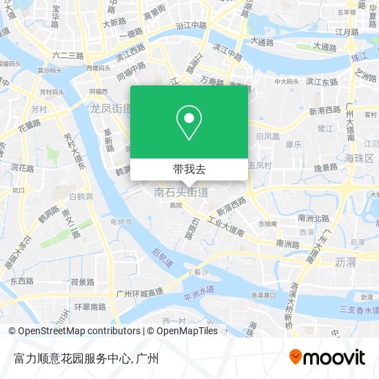 富力顺意花园服务中心地图