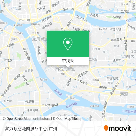 富力顺意花园服务中心地图