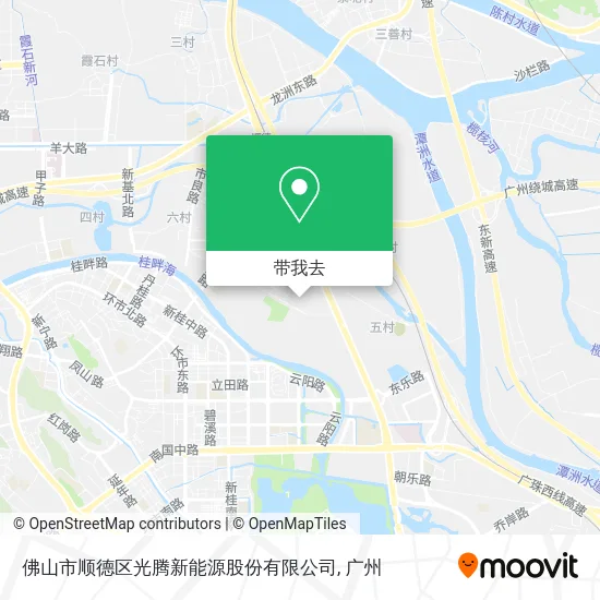 佛山市顺德区光腾新能源股份有限公司地图