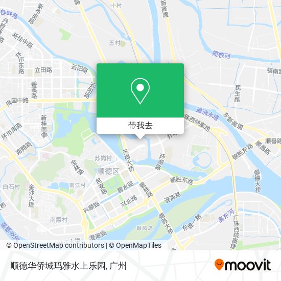 顺德华侨城玛雅水上乐园地图