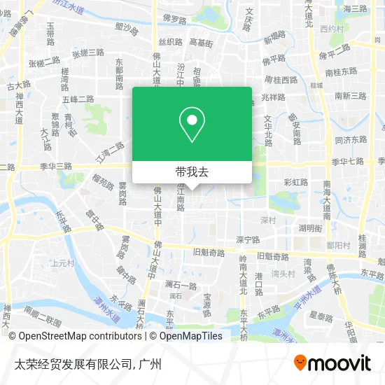 太荣经贸发展有限公司地图