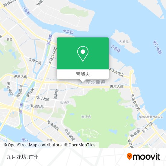 九月花坊地图