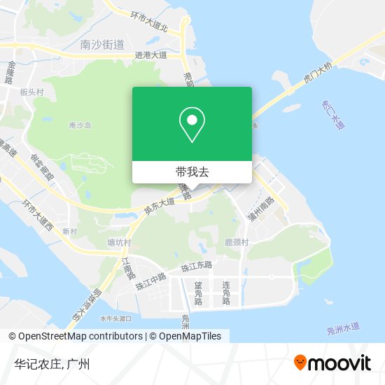 华记农庄地图