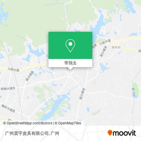 广州震宇皮具有限公司地图