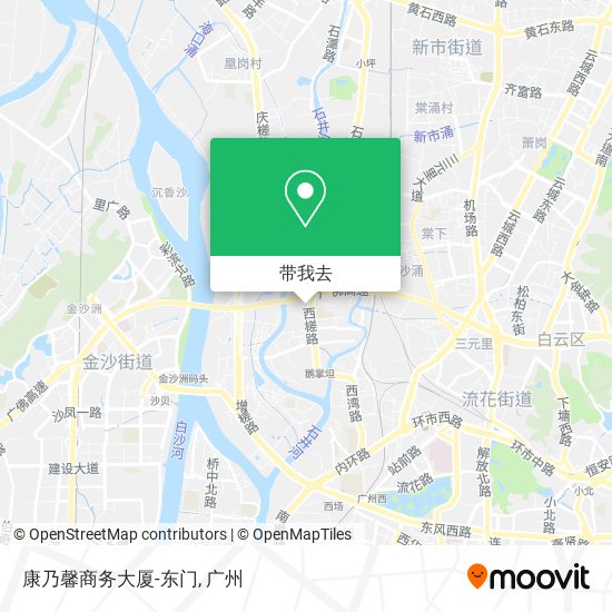康乃馨商务大厦-东门地图