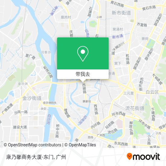 康乃馨商务大厦-东门地图