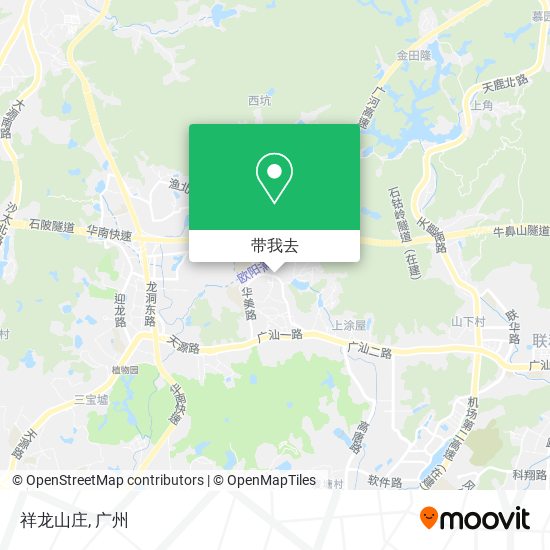 祥龙山庄地图