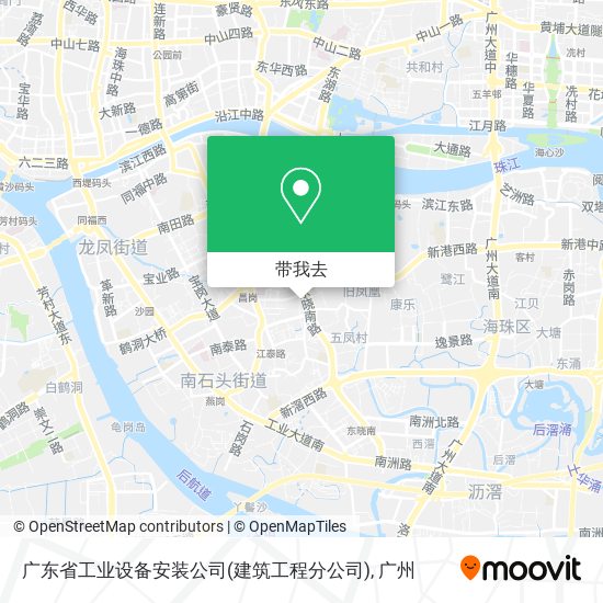 广东省工业设备安装公司(建筑工程分公司)地图