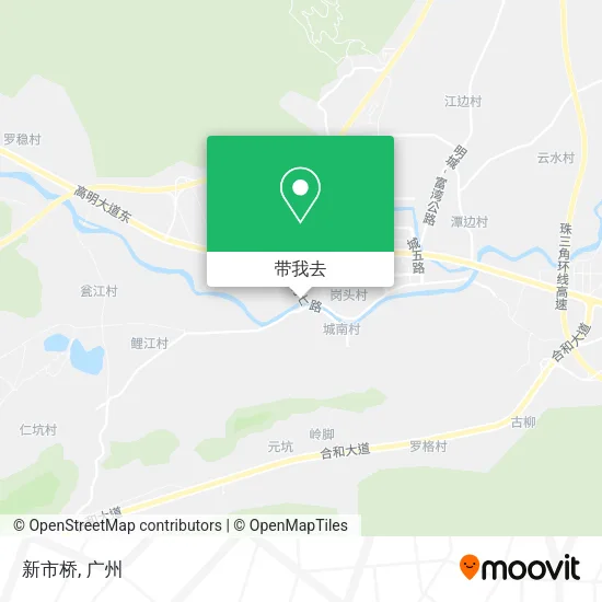 新市桥地图