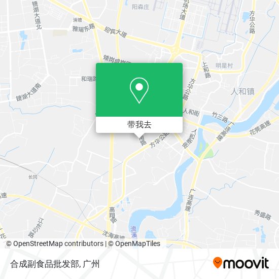 合成副食品批发部地图