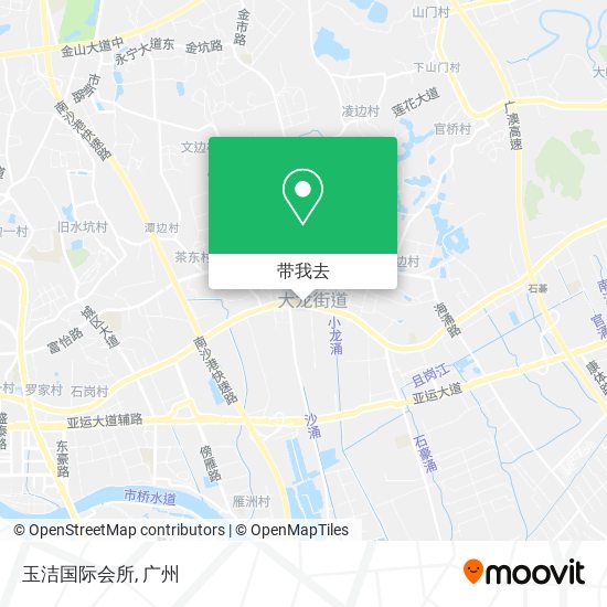 玉洁国际会所地图
