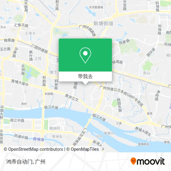 鸿帝自动门地图