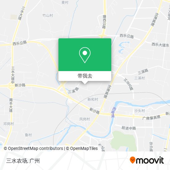 三水农场地图