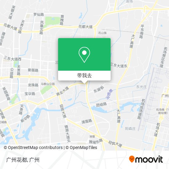 广州花都地图