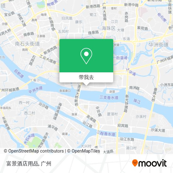 富景酒店用品地图