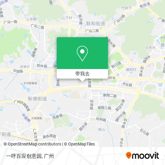 一呼百应创意园地图