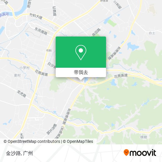 金沙路地图