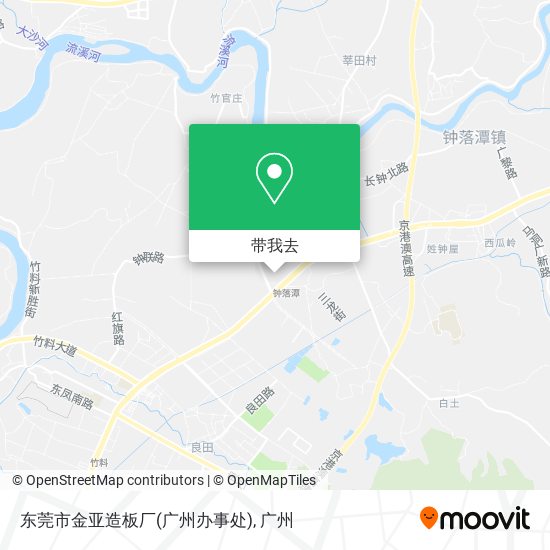 东莞市金亚造板厂(广州办事处)地图