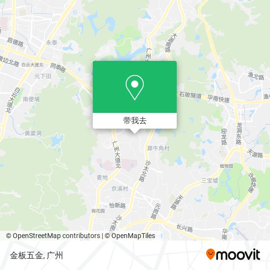金板五金地图