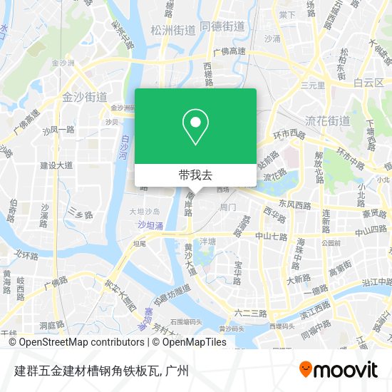 建群五金建材槽钢角铁板瓦地图