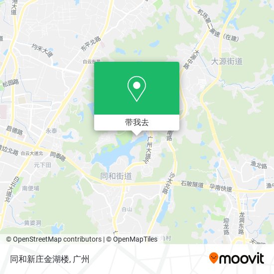 同和新庄金湖楼地图