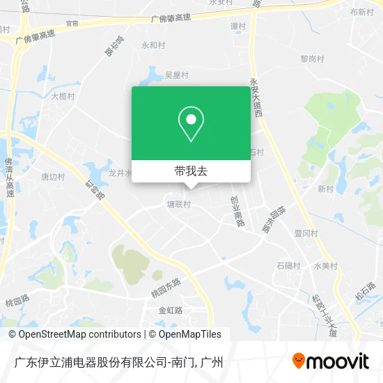 广东伊立浦电器股份有限公司-南门地图