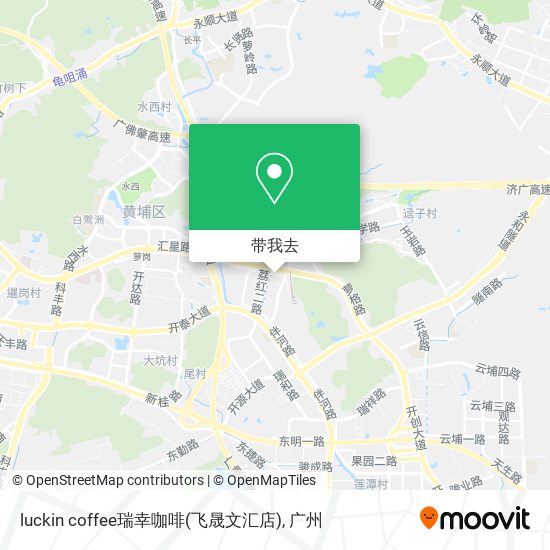 luckin coffee瑞幸咖啡(飞晟文汇店)地图